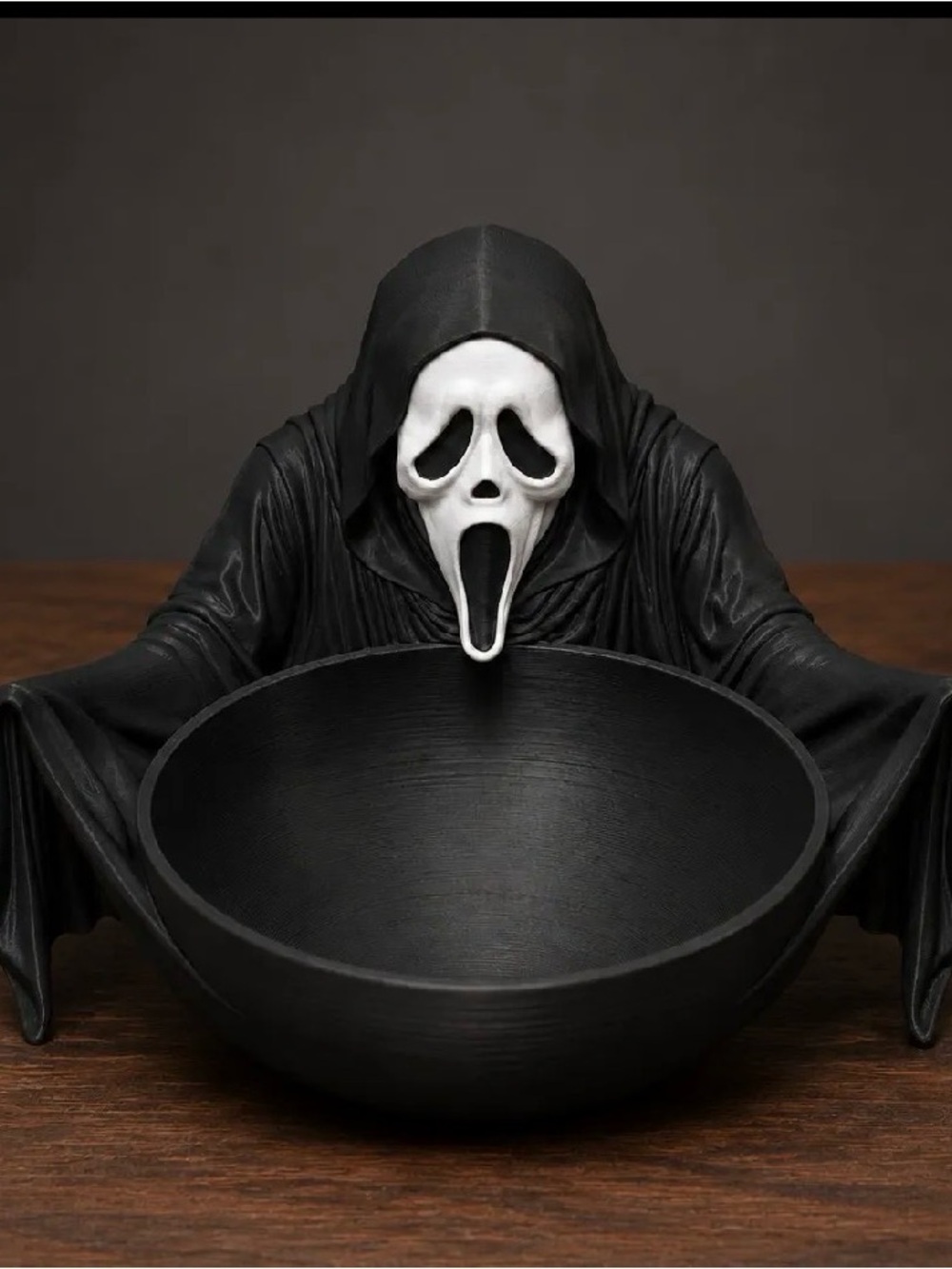 Ghost Face Candy Bowl Halloween